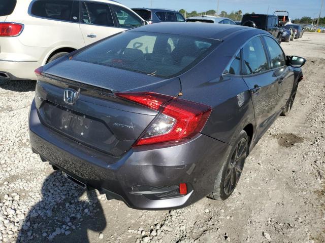 2HGFC2F88MH503630 - 2021 HONDA CIVIC SPOR GRAY photo 4