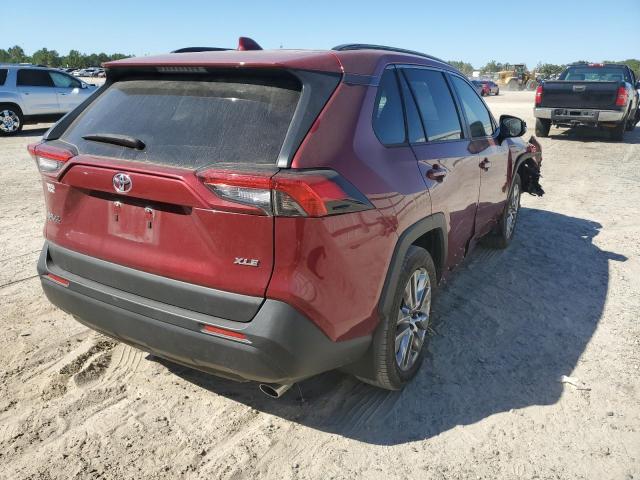 JTMC1RFV3KD503454 - 2019 TOYOTA RAV4 XLE P MAROON photo 4