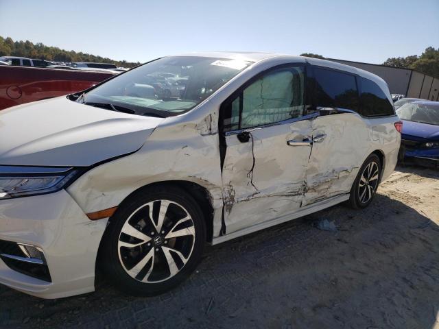 5FNRL6H98JB013053 - 2018 HONDA ODYSSEY EL WHITE photo 10