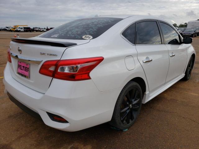 3N1CB7AP4HY263916 - 2017 NISSAN SENTRA SR WHITE photo 4