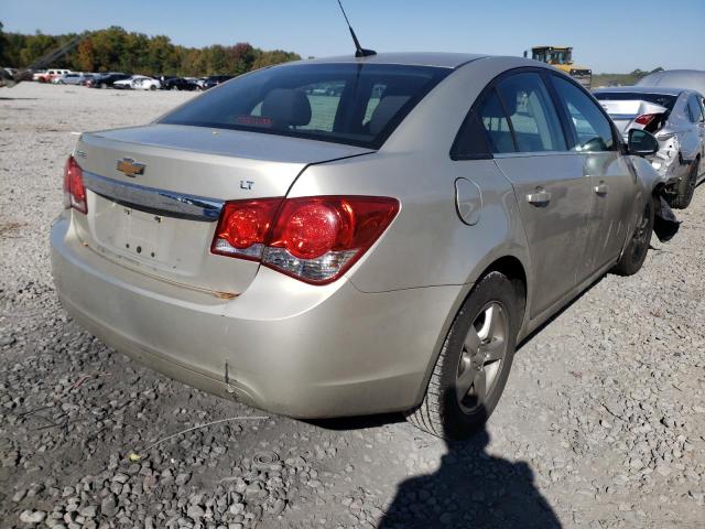 1G1PC5SBXD7267525 - 2013 CHEVROLET CRUZE GRAY photo 4