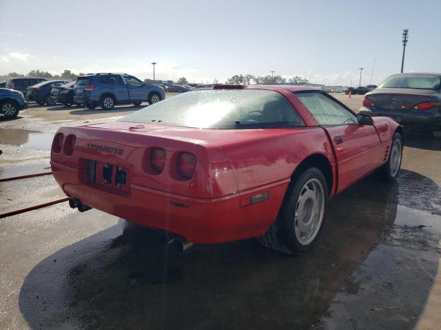 1G1YZ23J7M5801065 - 1991 CHEVROLET CORVETTE Z RED photo 4