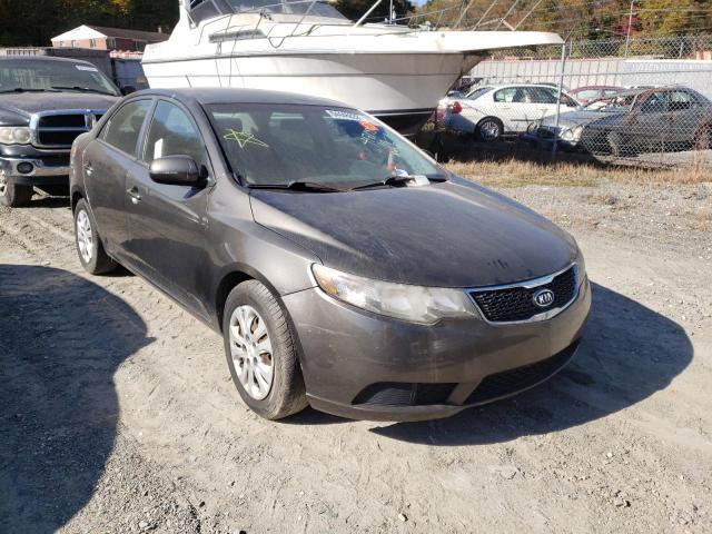 KNAFU4A2XB5389223 - 2011 KIA FORTE EX GRAY photo 1