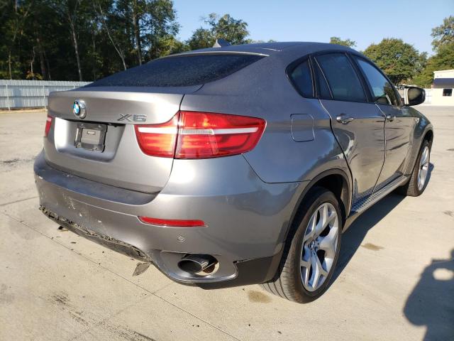 5UXFG2C57DL786360 - 2013 BMW X6 XDRIVE3 GRAY photo 4