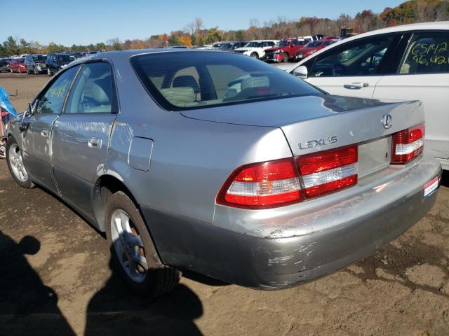 JT8BF28G915105594 - 2001 LEXUS ES 300 SILVER photo 3