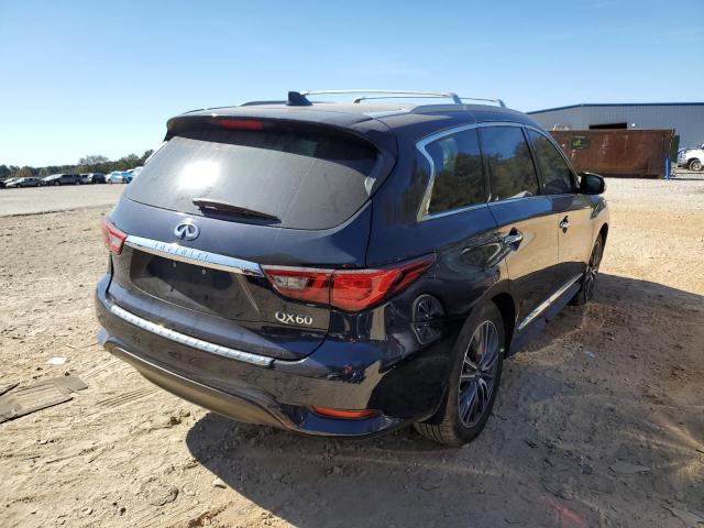 5N1DL0MN2KC510071 - 2019 INFINITI QX60 LUXE BLUE photo 4