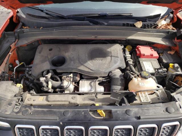 ZACNJBA1XKPK12498 - 2019 JEEP RENEGADE S ORANGE photo 7