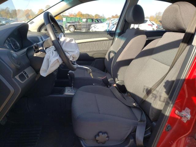 KL1TD56628B095811 - 2008 CHEVROLET AVEO BASE RED photo 5