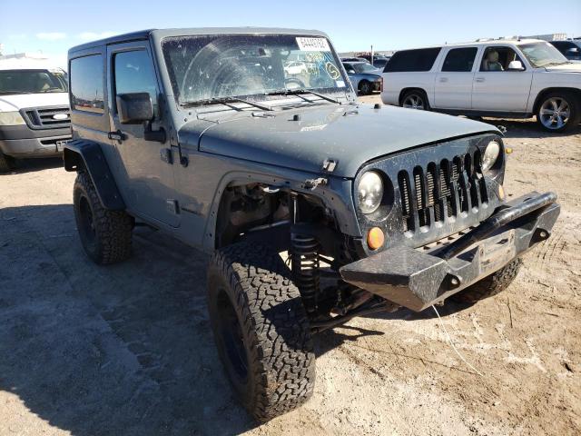 1C4AJWAGXFL674440 - 2015 JEEP WRANGLER S GRAY photo 1