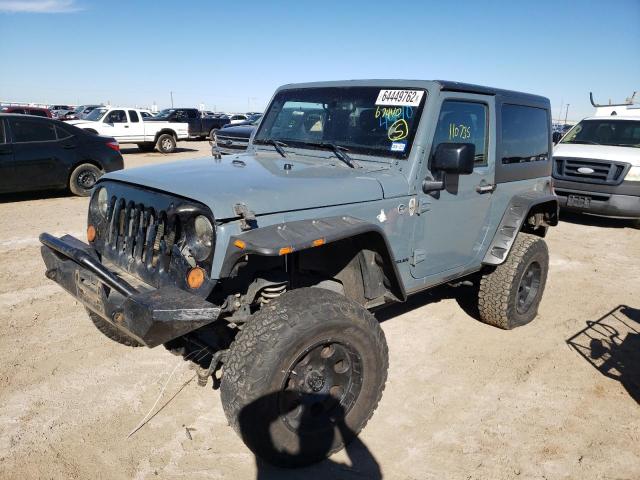 1C4AJWAGXFL674440 - 2015 JEEP WRANGLER S GRAY photo 2