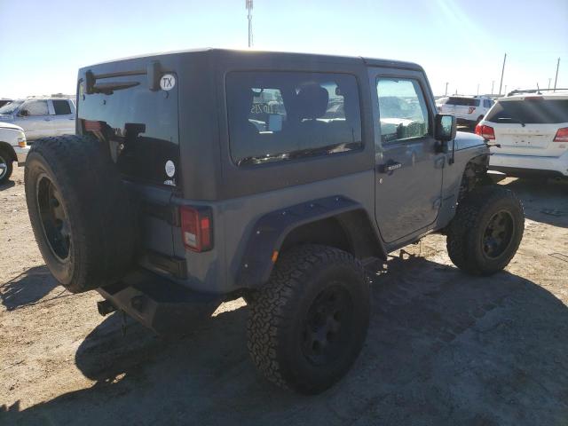 1C4AJWAGXFL674440 - 2015 JEEP WRANGLER S GRAY photo 4