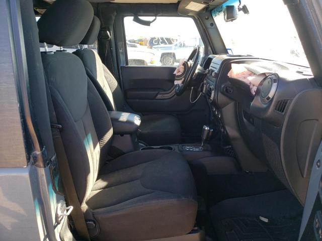 1C4AJWAGXFL674440 - 2015 JEEP WRANGLER S GRAY photo 5