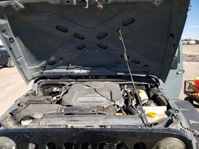 1C4AJWAGXFL674440 - 2015 JEEP WRANGLER S GRAY photo 7