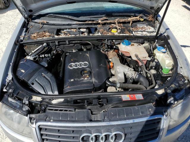 WAUAC48H14K014221 - 2004 AUDI A4 1.8 CAB SILVER photo 7