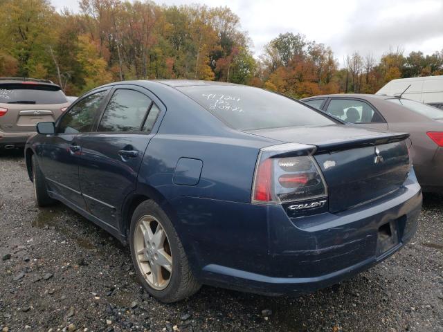 4A3AB76S75E018745 - 2005 MITSUBISHI GALANT GTS BLUE photo 3