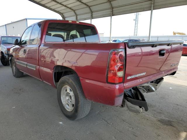 2GCEC19T241147091 - 2004 CHEVROLET silverado BURGUNDY photo 3