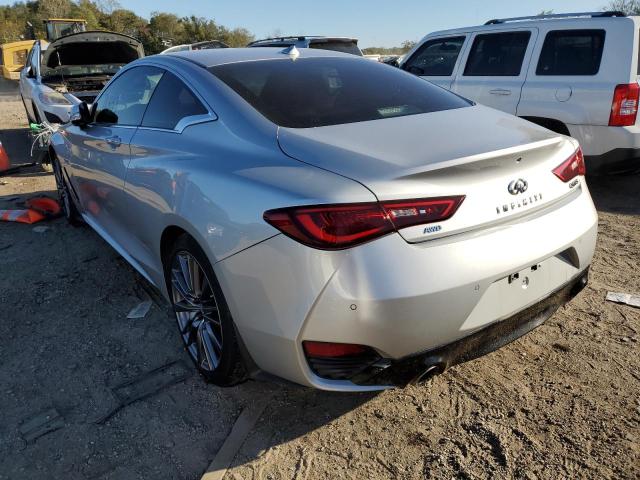 JN1FV7EL3HM700299 - 2017 INFINITI Q60 RED SP SILVER photo 3