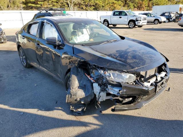 19XFC1F79KE215205 - 2019 HONDA CIVIC EXL Czarny zdjęcie 1