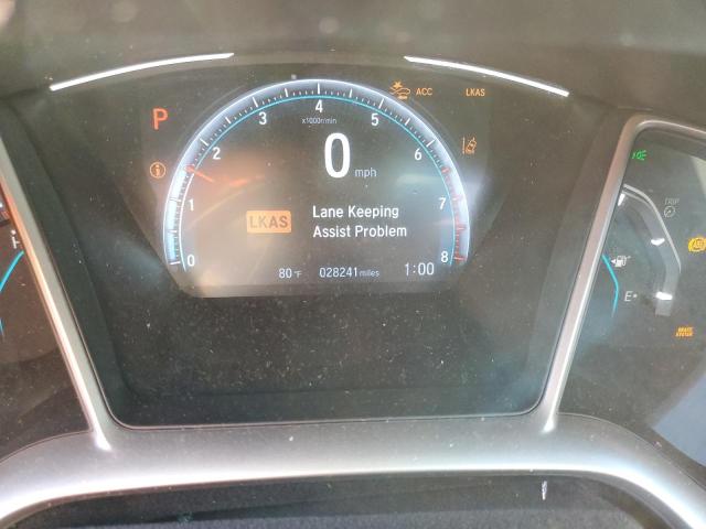 19XFC1F79KE215205 - 2019 HONDA CIVIC EXL Czarny zdjęcie 8