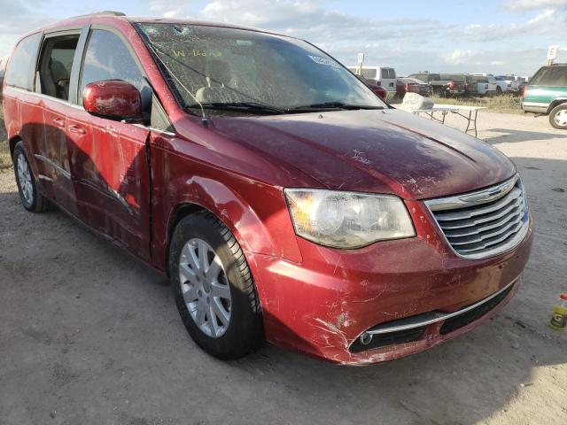 2C4RC1BG8FR708588 - 2015 CHRYSLER TOWN & COU RED photo 1