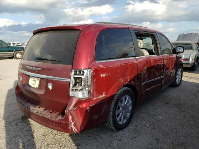 2C4RC1BG8FR708588 - 2015 CHRYSLER TOWN & COU RED photo 4