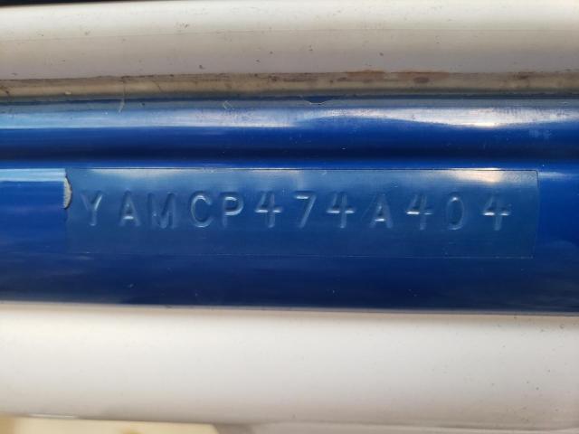 YAMCP474A404 - 2004 YAMAHA BOAT W/TRL WHITE photo 10