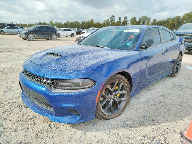 2C3CDXHG1MH643832 - 2021 DODGE CHARGER GT BLUE photo 2