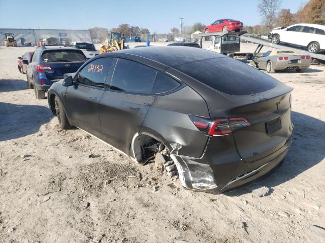 5YJYGDEE8MF306591 - 2021 TESLA MODEL Y GRAY photo 3