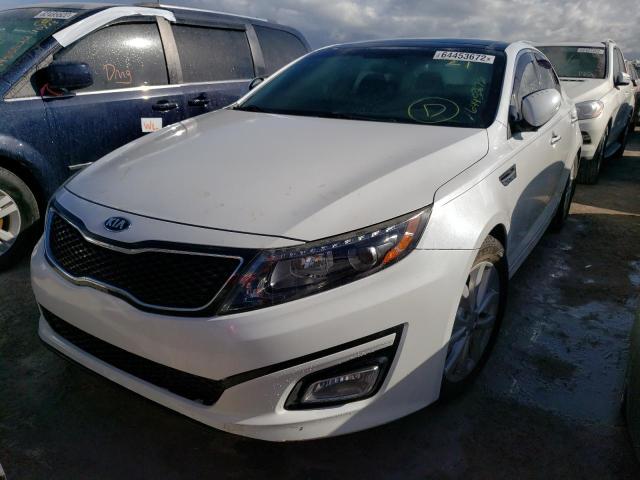 5XXGN4A79FG510566 - 2015 KIA OPTIMA EX WHITE photo 2