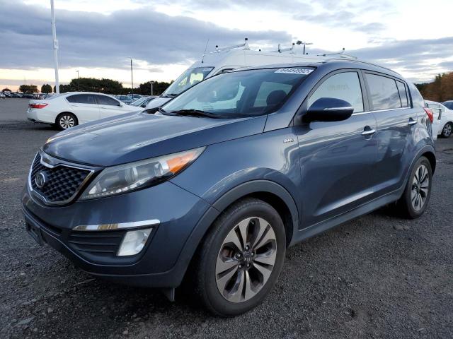 KNDPCCA61C7187450 - 2012 KIA SPORTAGE S BLUE photo 2