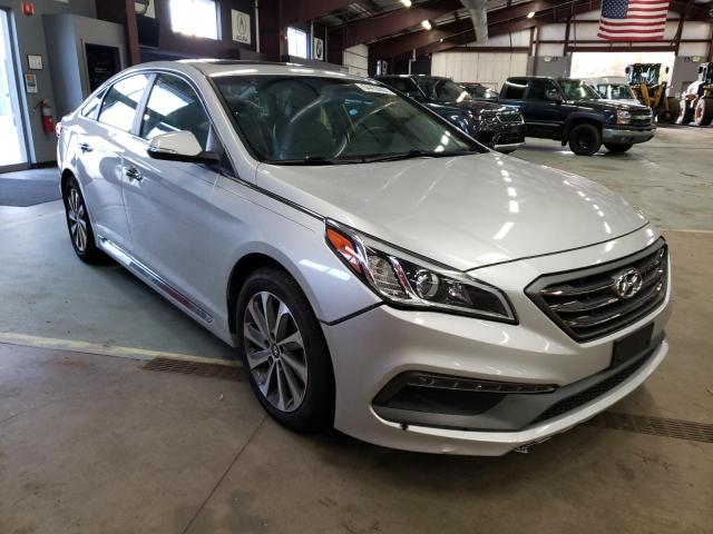 5NPE34AF9HH568382 - 2017 HYUNDAI SONATA SPO SILVER photo 1