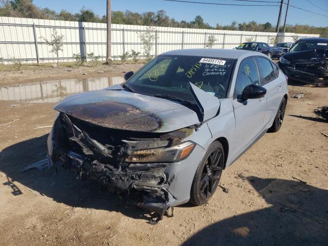 19XFL2H82NE011510 - 2022 HONDA CIVIC SPOR 灰色 照片 2