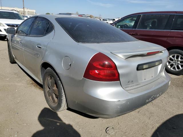 2G2WP522651161308 - 2005 PONTIAC GRAND PRIX ვერცხლისფერი ფოტო 3