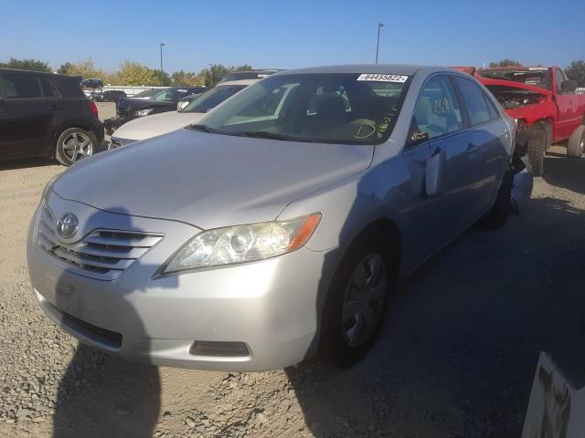 4T1BE46K47U561875 - 2007 TOYOTA CAMRY CE SILVER photo 2