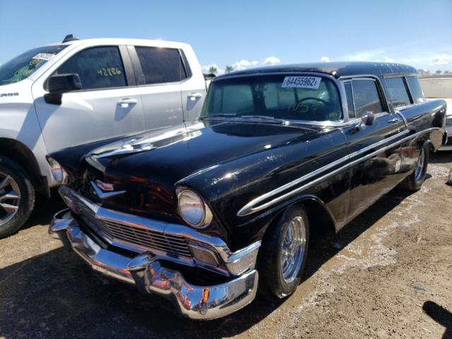 VC560058020 - 1956 CHEVROLET BEL AIR BLACK photo 2