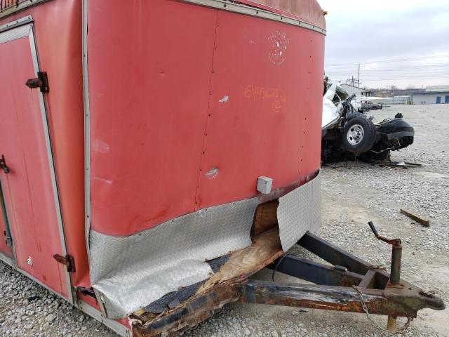 4U01C2425WA980169 - 1998 CARGO TRAILER RED photo 9