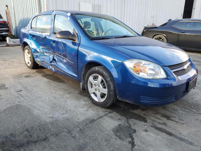 1G1AK52F657600073 - 2005 CHEVROLET COBALT BLUE photo 1