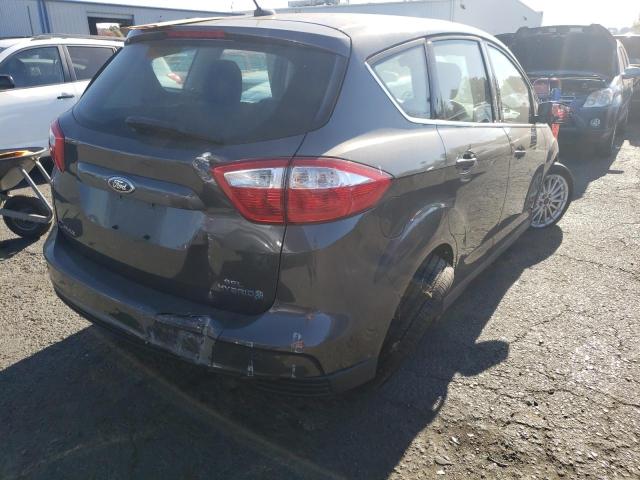 1FADP5BU0FL123093 - 2015 FORD C-MAX SEL GRAY photo 4