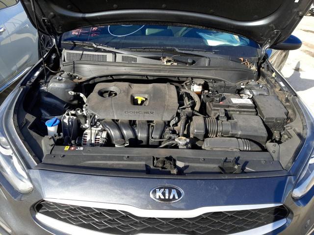 3KPF24AD3KE076125 - 2019 KIA FORTE FE GRAY photo 7