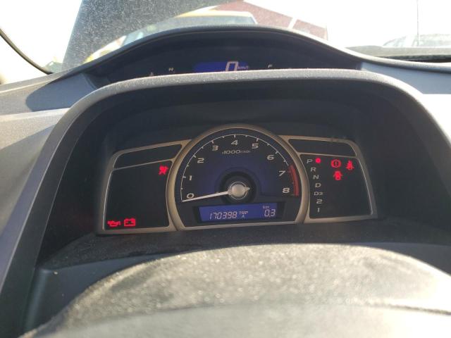 2HGFA1F69BH007392 - 2011 HONDA CIVIC LX-S أسود صورة 8