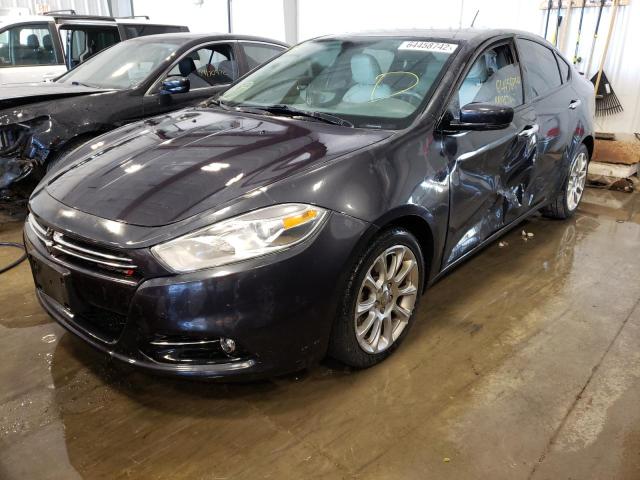 1C3CDFCA9DD****** - 2013 DODGE DART LIMIT GRAY photo 2