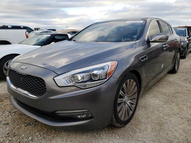 KNALU4D4XF6024136 - 2015 KIA K900 GRAY photo 2