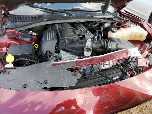 2C3CDXGJ8LH138253 - 2020 DODGE CHARGER SC MAROON photo 7