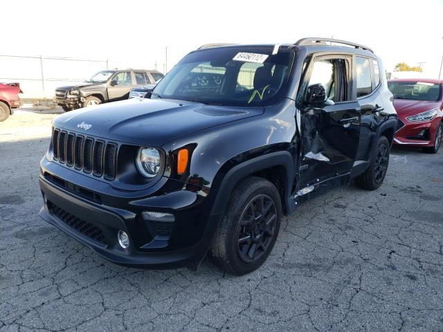 ZACNJABB9LPL39116 - 2020 JEEP RENEGADE L BLACK photo 2