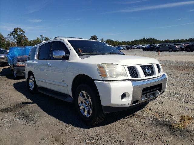 5N1BA08A77N706751 - 2007 NISSAN ARMADA WHITE photo 1