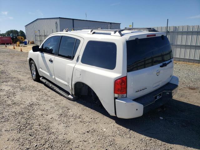 5N1BA08A77N706751 - 2007 NISSAN ARMADA WHITE photo 3