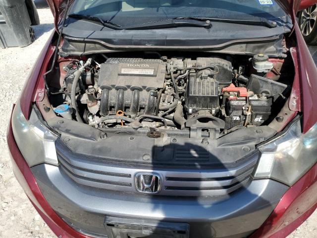 JHMZE2H58AS026015 - 2010 HONDA INSIGHT LX RED photo 7