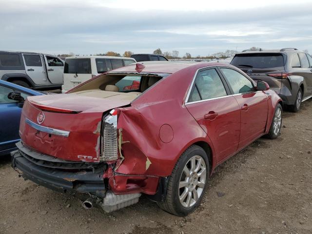 1G6DT57V790166250 - 2009 CADILLAC CTS HI FEA RED photo 4