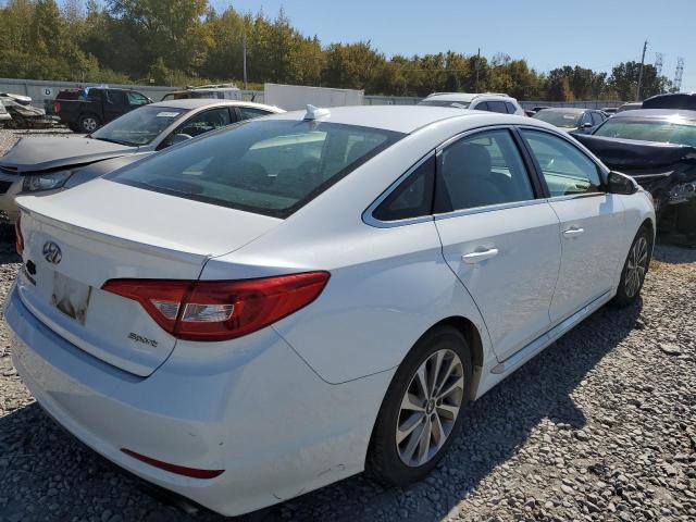 5NPE34AF9FH031721 - 2015 HYUNDAI SONATA SPO WHITE photo 4