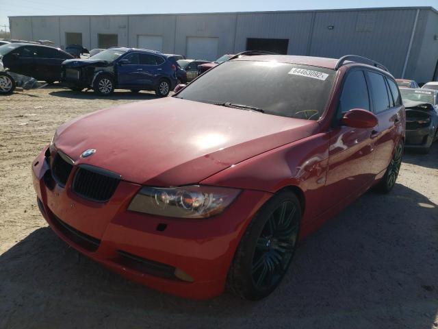 WBAVT73507FZ36962 - 2007 BMW 328 XIT RED photo 2